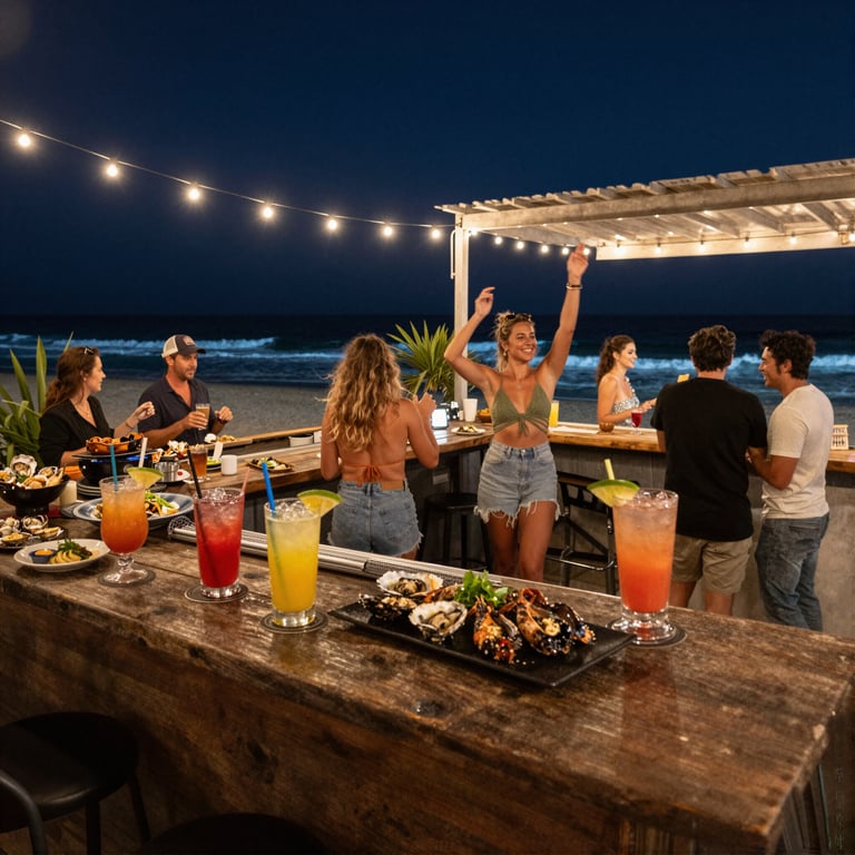 Unwind at 12 Rocks: Premier Australian Beach Bar Nightlife with Top Cocktails and Fresh Seafood