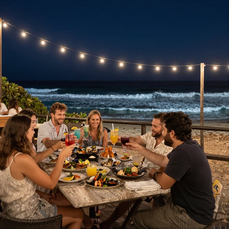 Coast Australia Nightlife: Best Cocktails and Seafood at Premier 12 Rocks Beach Bar
