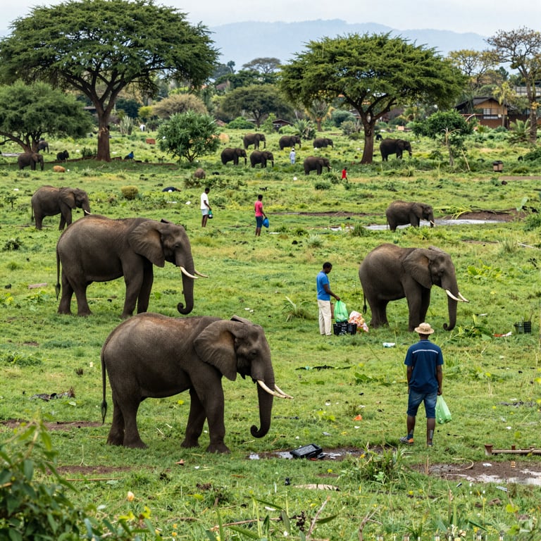 Azioni Quotidiane per Proteggere gli Elefanti e il Loro Habitat Naturale