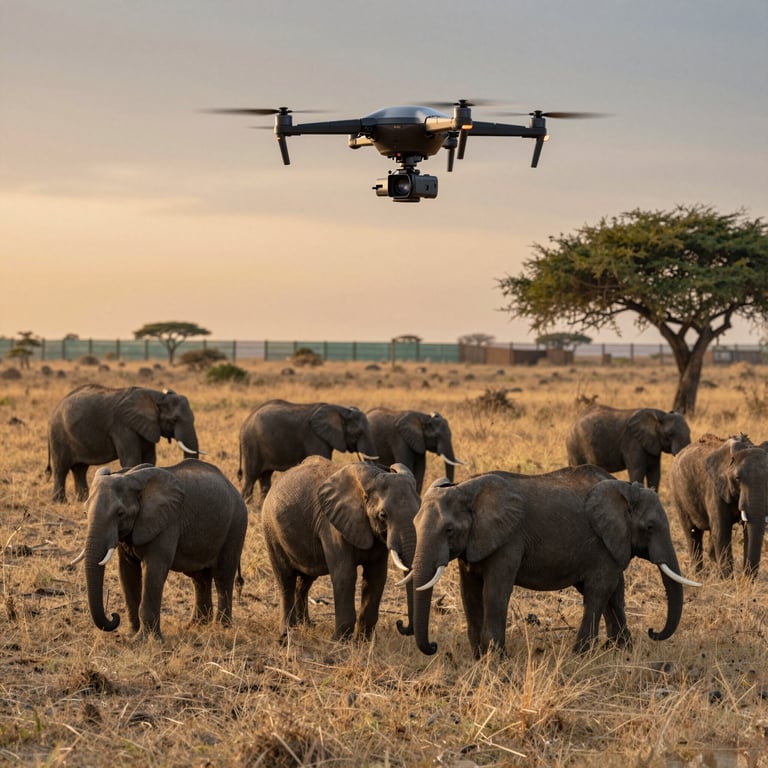 Scopri Strategie Innovative per Monitorare e Proteggere le Mandrie di Elefanti