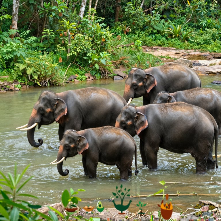 Preservare l'Habitat degli Elefanti: Iniziative Globali per la Protezione della Fauna Selvatica