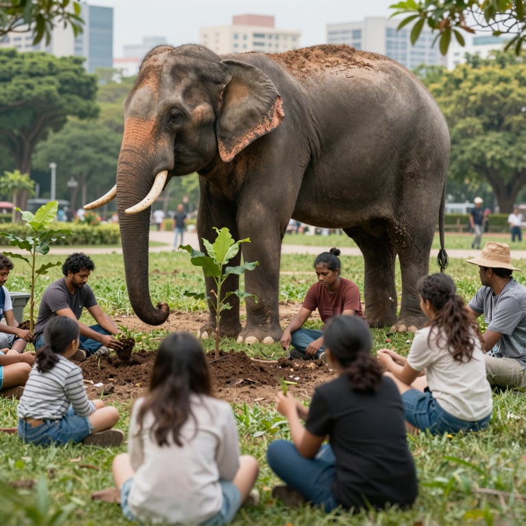 Come Aiutare gli Elefanti nella Tua Comunità Quotidiana