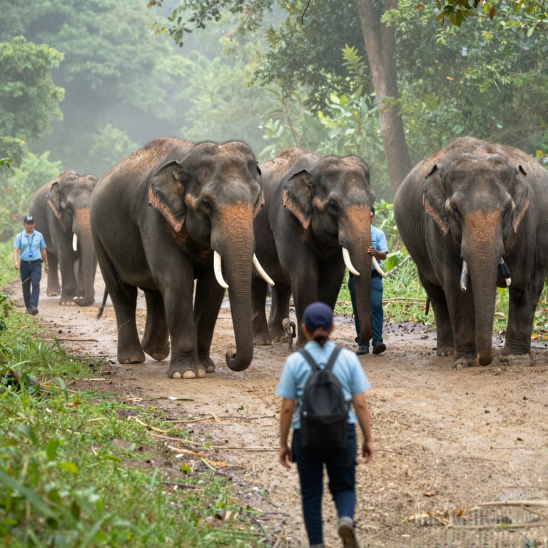 Soccorso agli Elefanti Asiatici: Impegno Non-Profit per il Loro Futuro