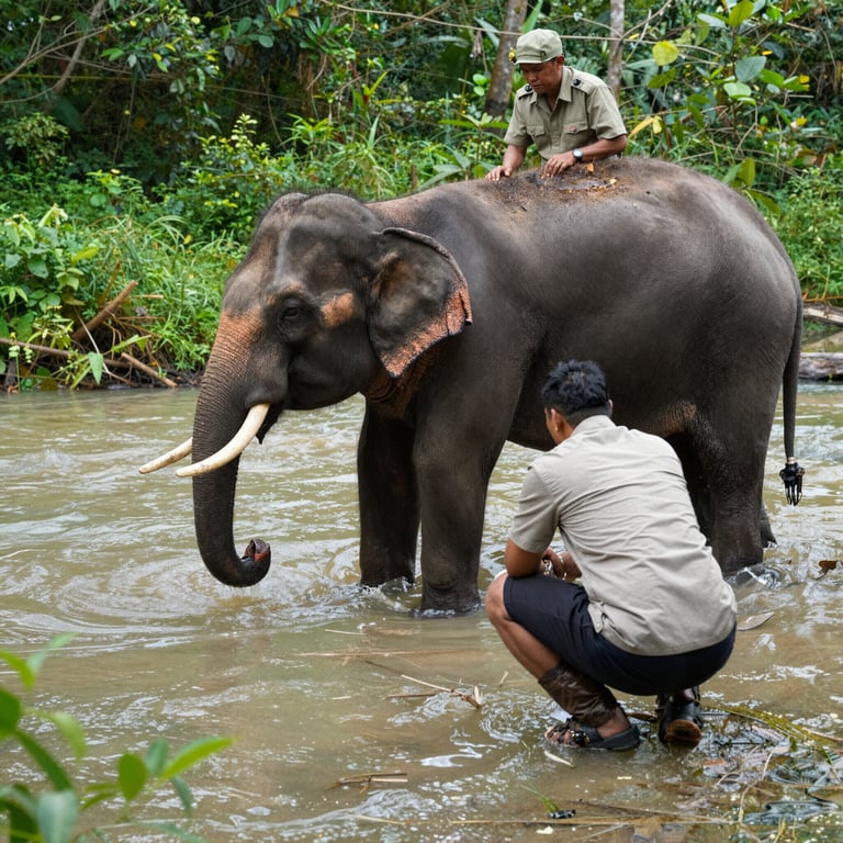Iniziative di salvataggio e protezione per la popolazione elefanti in Thailandia
