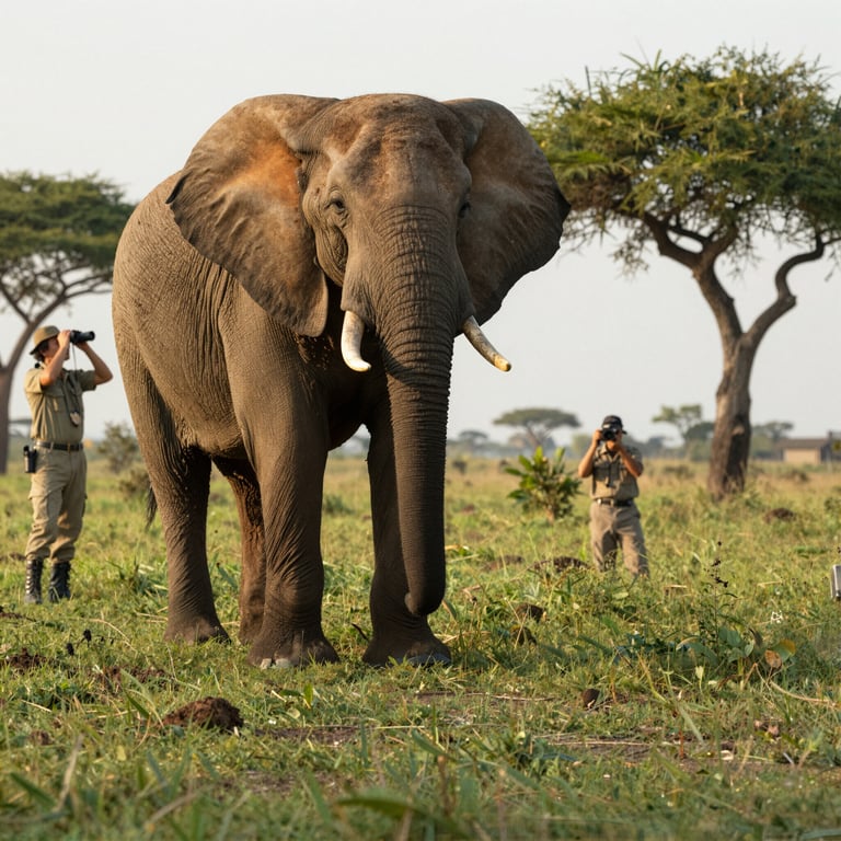 Salviamo l'Elefante del Bush Africano: Strategie per la Protezione Efficace