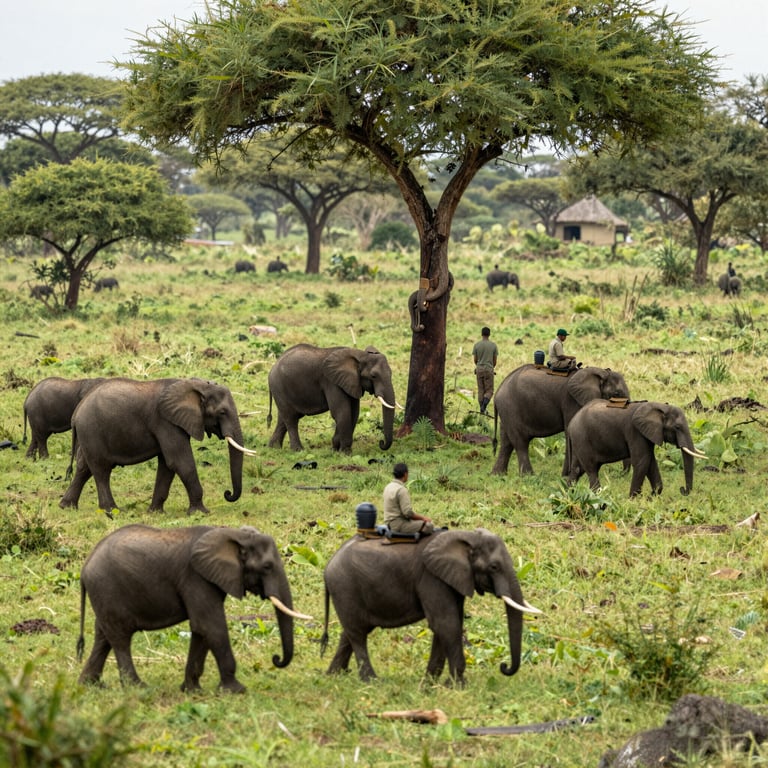 Coalizione Africana Unita contro il Bracconaggio: Salvaguardia degli Elefanti in Azione