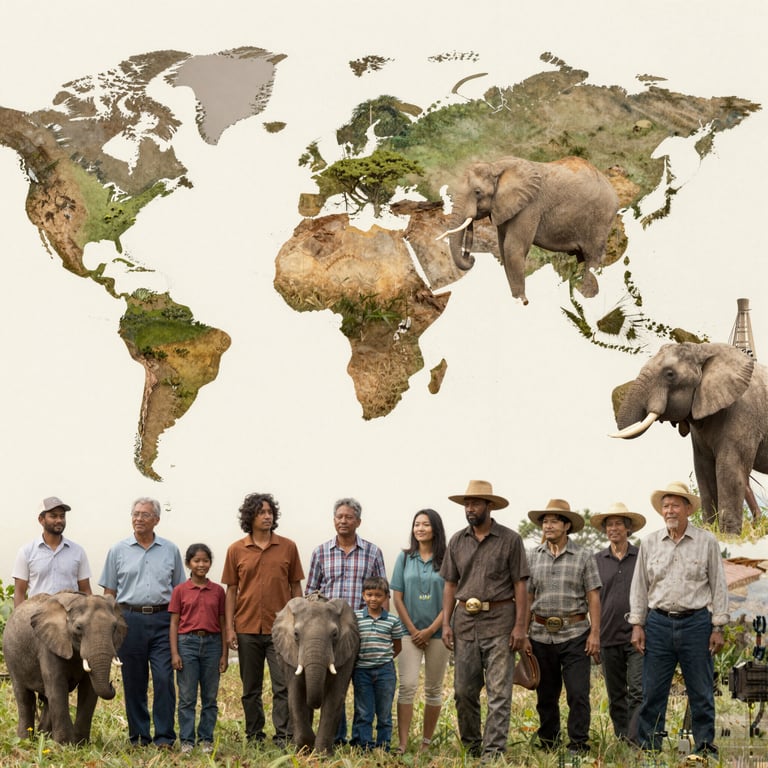 Iniziative Globali per Salvare gli Elefanti dalla Scomparsa