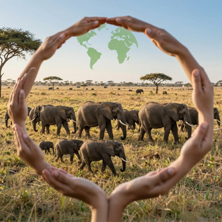 Iniziative Globali per Salvare gli Elefanti Africani dalla Minaccia Estinzione