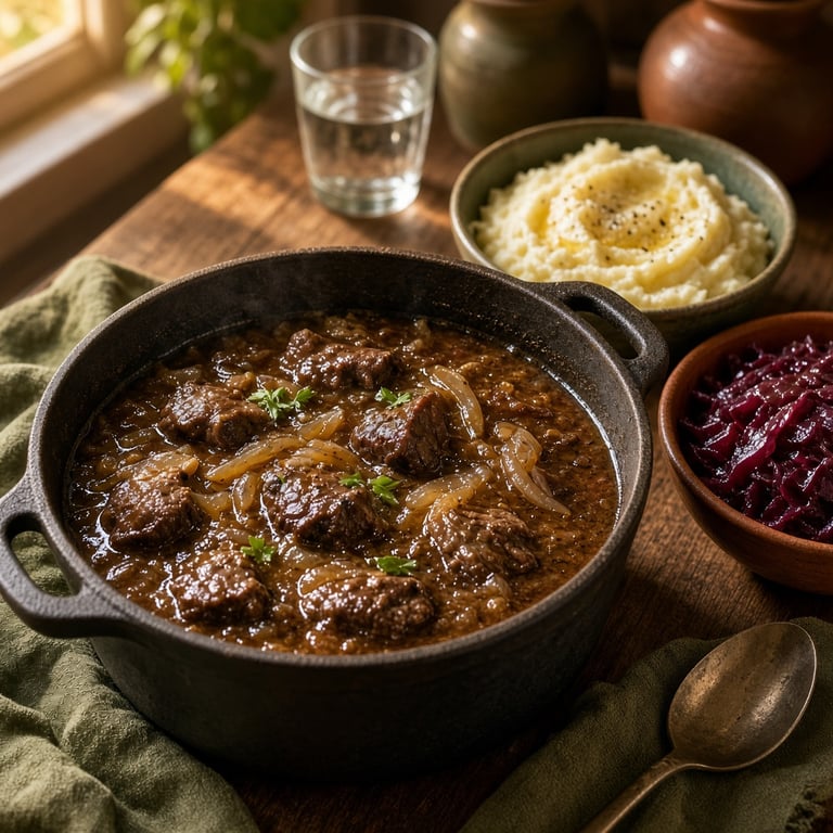 Hachee basisrecept voor lekker mals stoofvlees