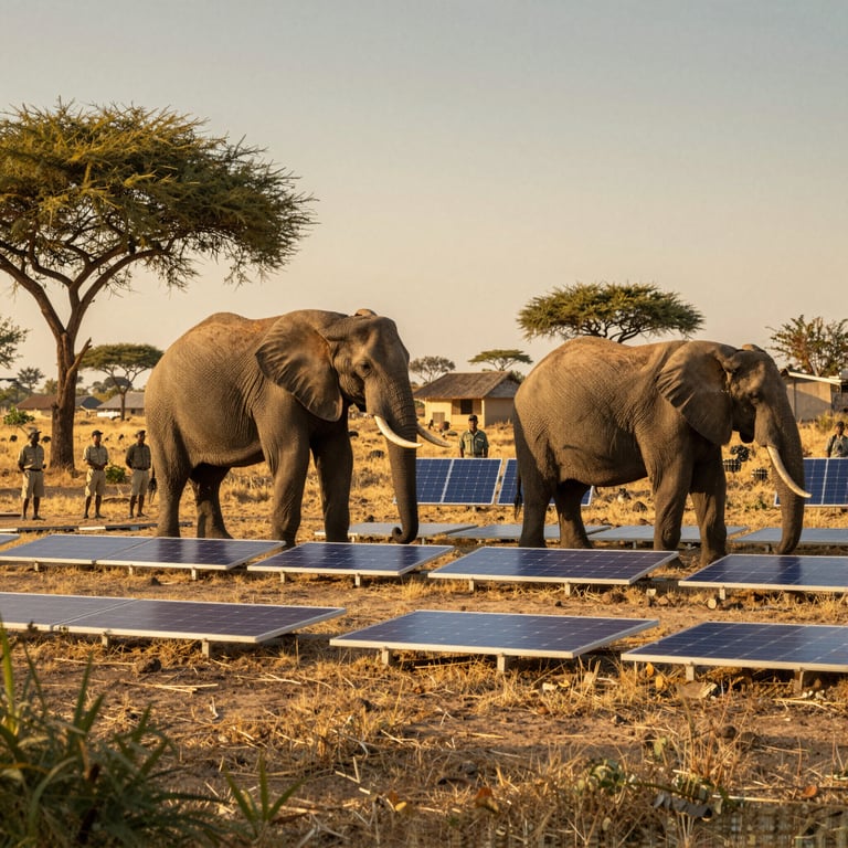Soluzioni Innovative per Ridurre Conflitti tra Umani ed Elefanti in Coesistenza Pacifica