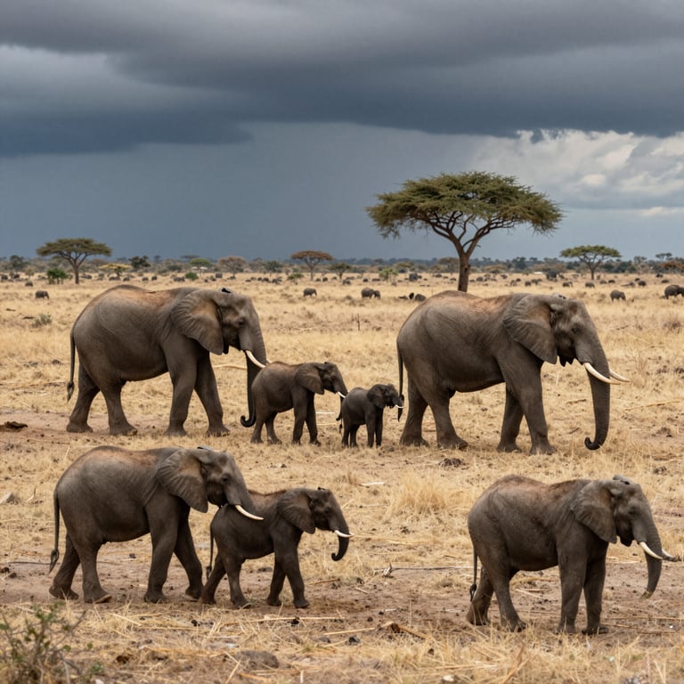 Le Sfide per la Conservazione degli Elefanti in Africa Oggi
