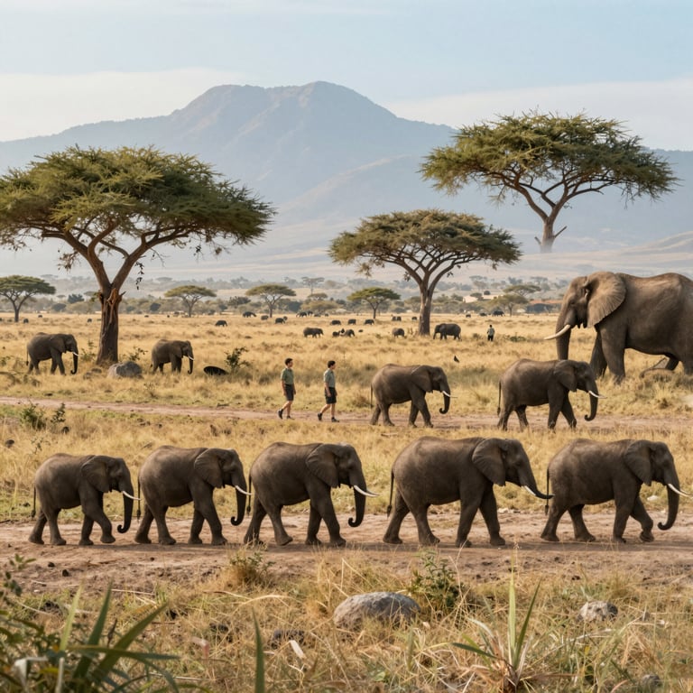 Iniziative Pratiche per Proteggere gli Elefanti nel Mondo Attuale