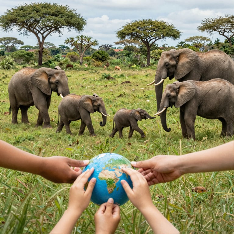 Iniziative Globali per Proteggere e Salvare le Popolazioni di Elefanti