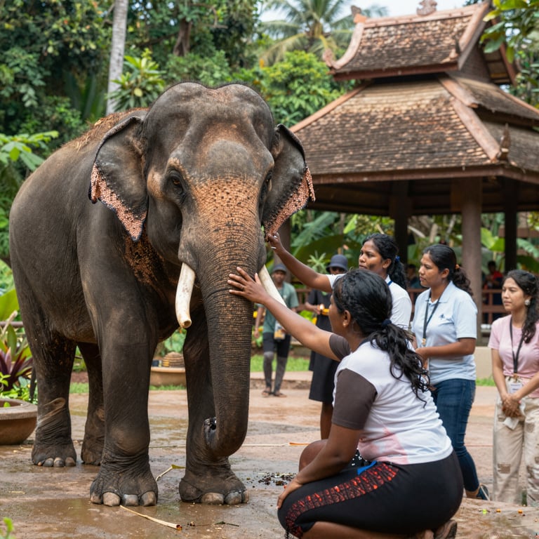 Organizzazioni Thai per il Salvataggio e la Cura degli Elefanti Asiatici
