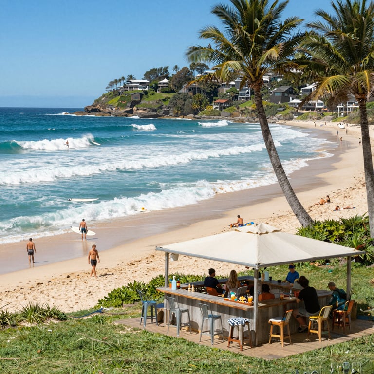 Discover Top Australian Beach Bars: 12 Rocks Excels in Cocktails and Coastal Cuisine