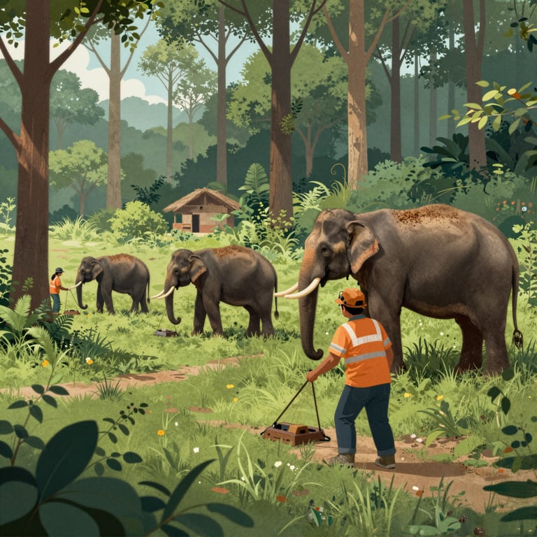 Strategie Efficaci contro i Conflitti Uomo-Elefante per la Loro Protezione