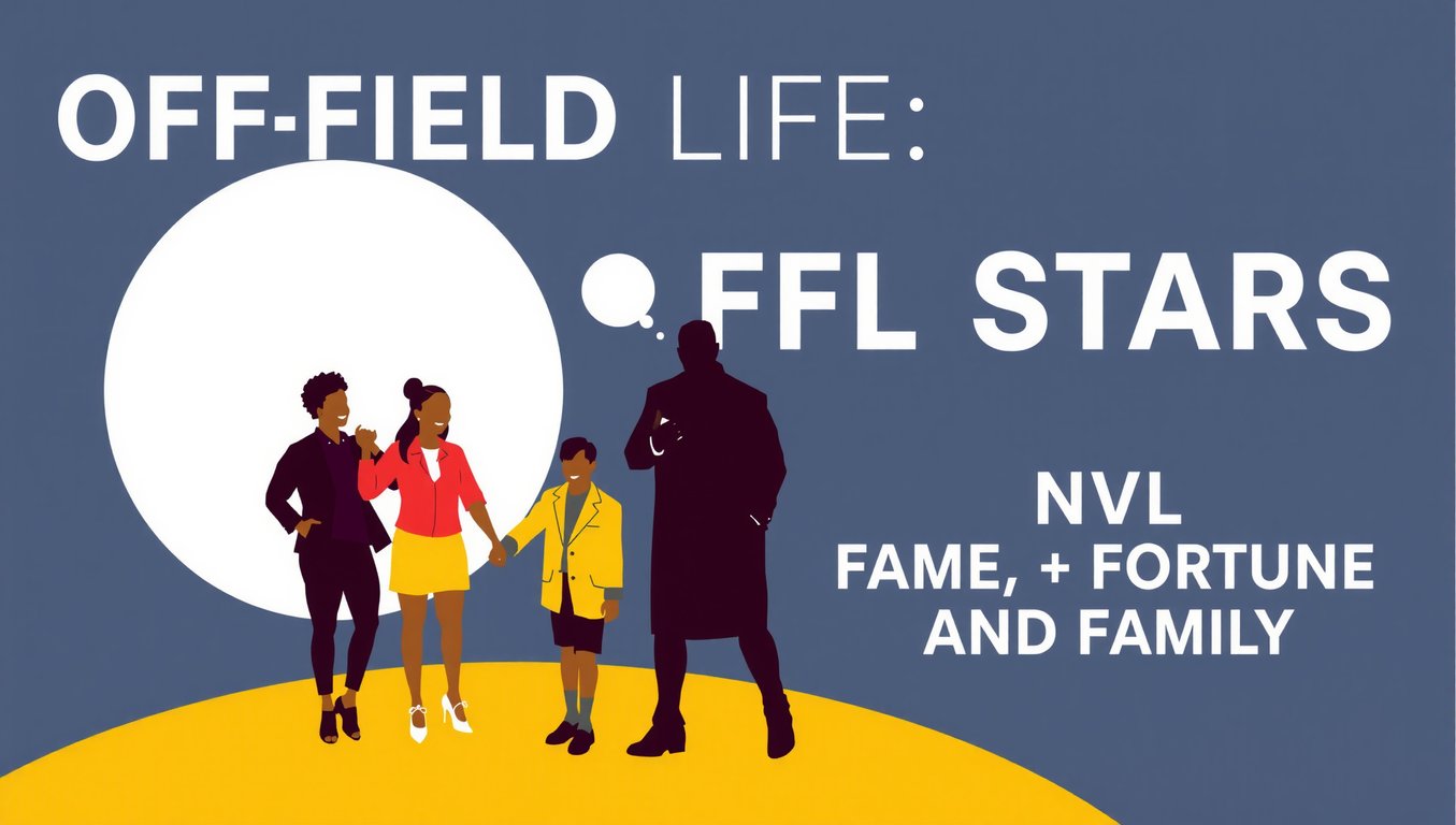 Off-Field Life of NFL Stars: Fame, Fortune, and Family