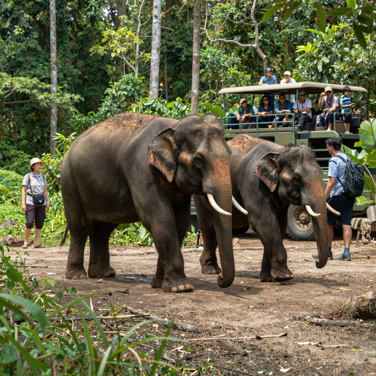 Come il Turismo Sostenibile Aiuta la Protezione degli Elefanti Asiatici