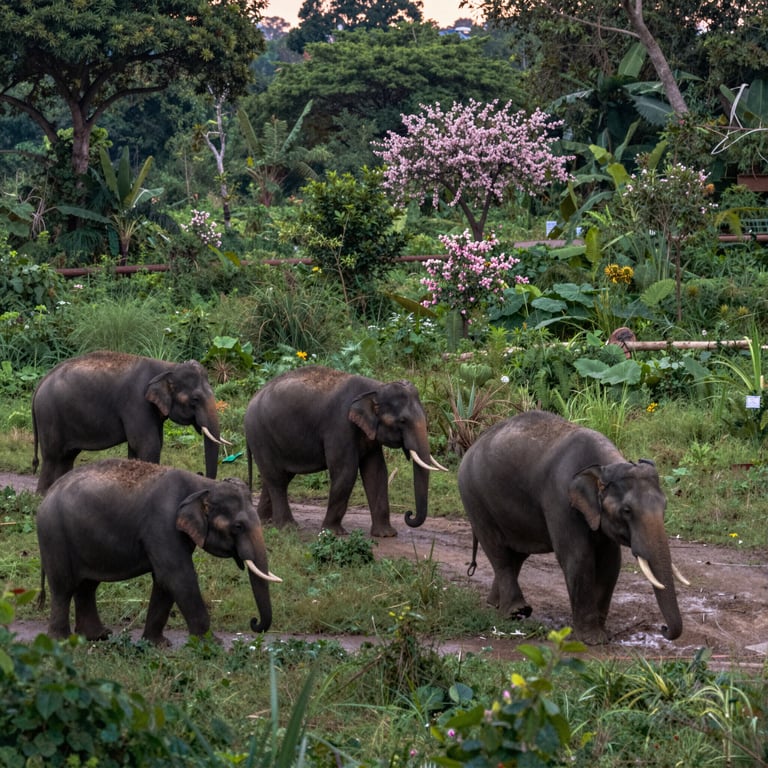 Iniziative per Salvare l'Habitat degli Elefanti dall'Estinzione Imminente