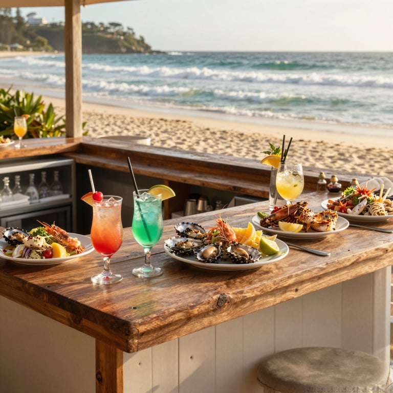 12 Rocks Beach Bar: Australia's Premier Coast Club for Best Cocktails and Fresh Seafood
