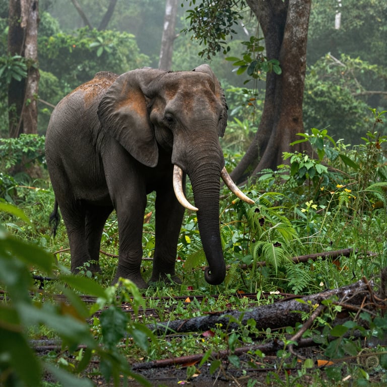 Sostieni il Progetto ELRECO per Salvare gli Elefanti di Foresta in Liberia