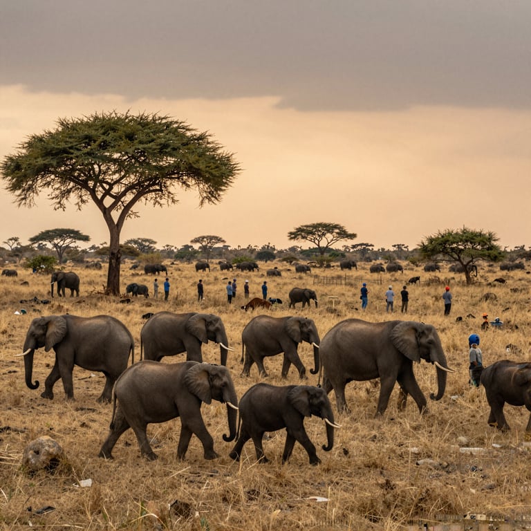 Iniziative Globali per Salvare gli Elefanti: Protezione e Riabilitazione Efficace