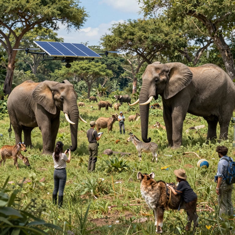 Iniziative Innovative di DSWF per la Conservazione degli Elefanti in Africa