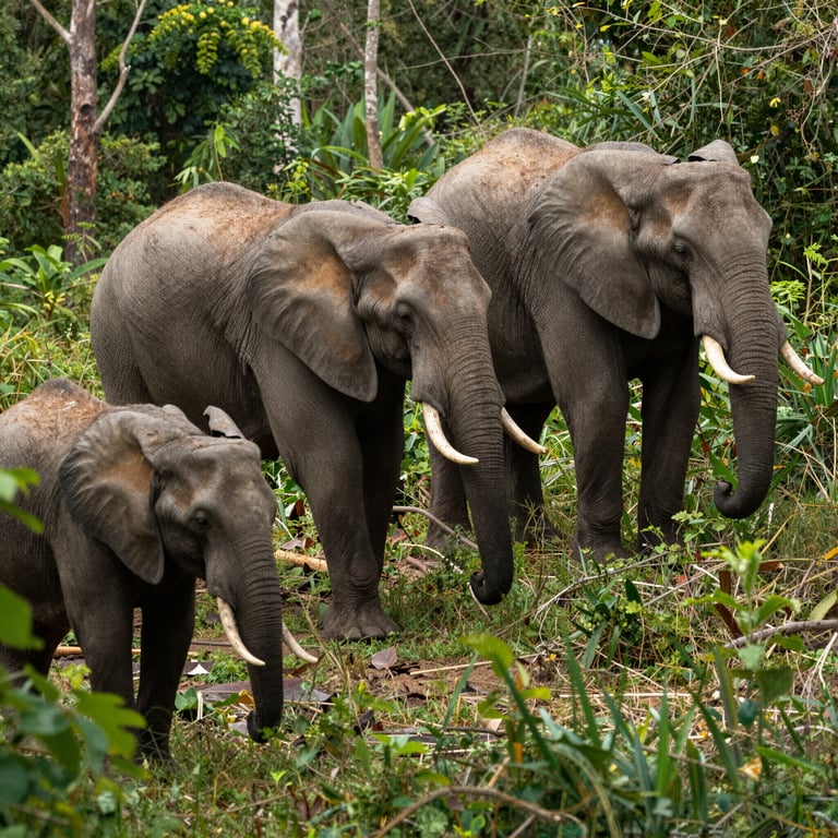 Proteggere gli Elefanti della Foresta Africana dal Pericolo del Commercio d'Avorio