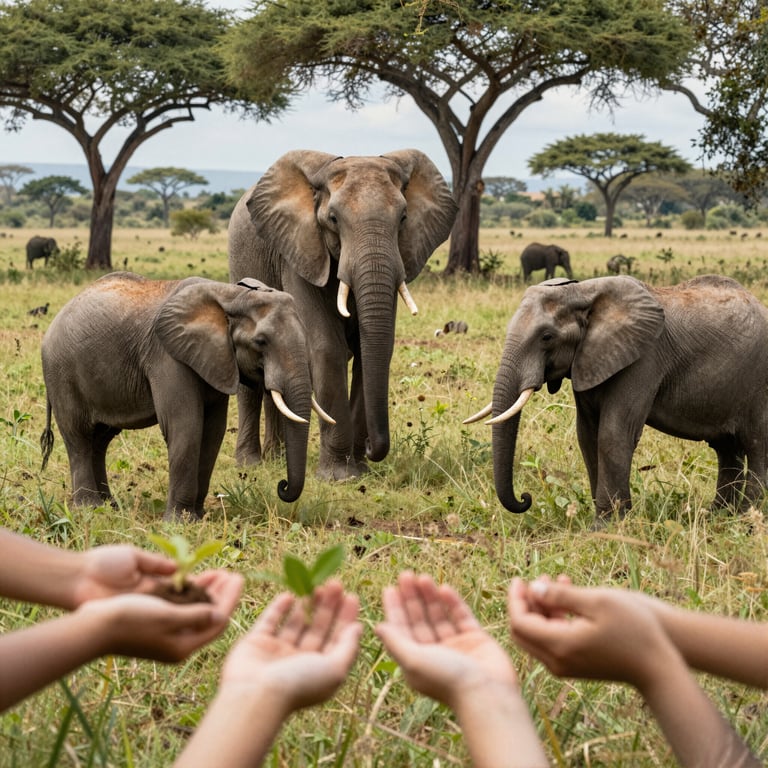 Iniziative Globali per Salvare gli Elefanti da Estinzione Imminente