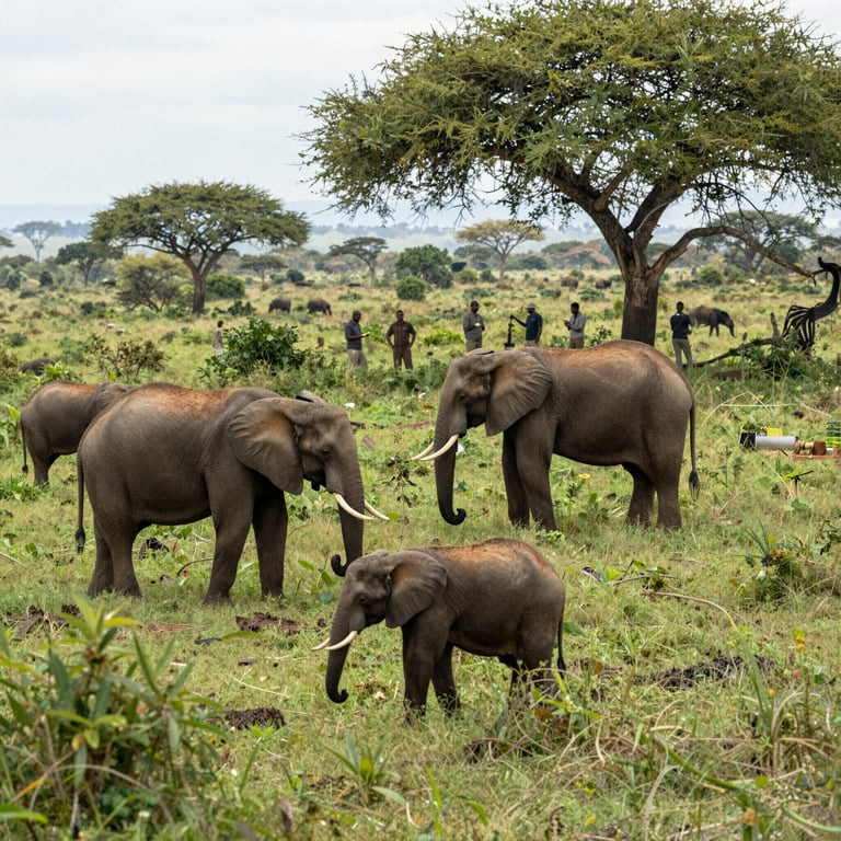 Iniziative di DSWF per Proteggere gli Elefanti e il Loro Habitat Naturale