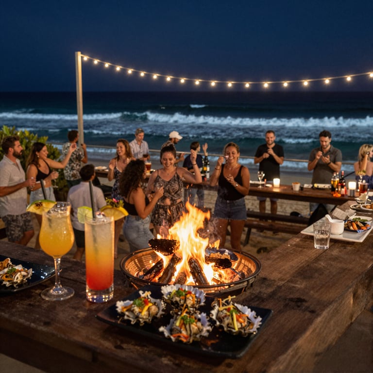 Coastal Nightlife Bliss: Best Cocktails and Seafood at 12 Rocks Australia