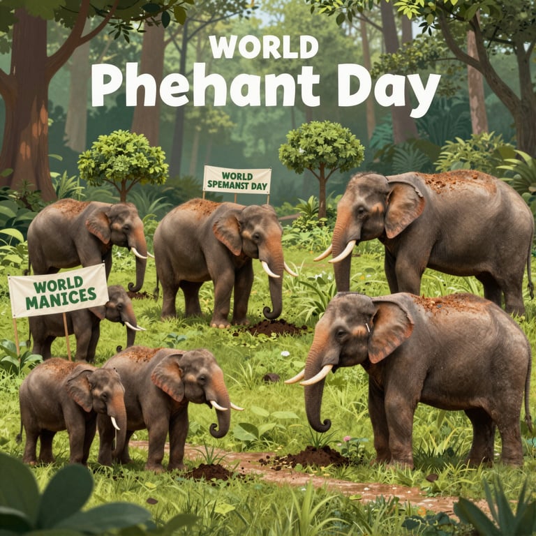 Cinque Strategie Efficaci per Supportare gli Elefanti nella Giornata Mondiale