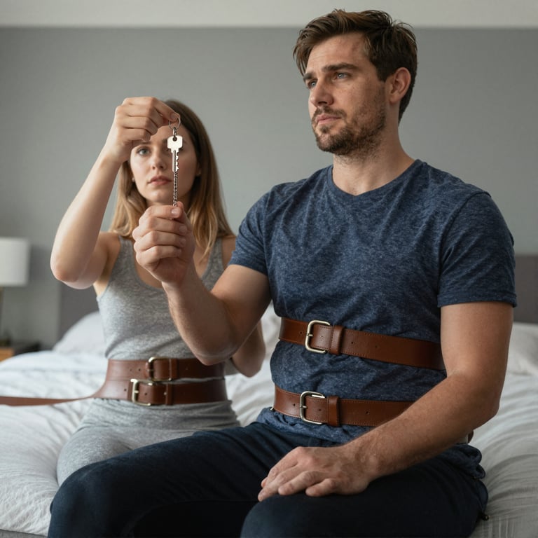 Unlocking the Thrill: Male Chastity Devices and Keyholding Experiences in Australia