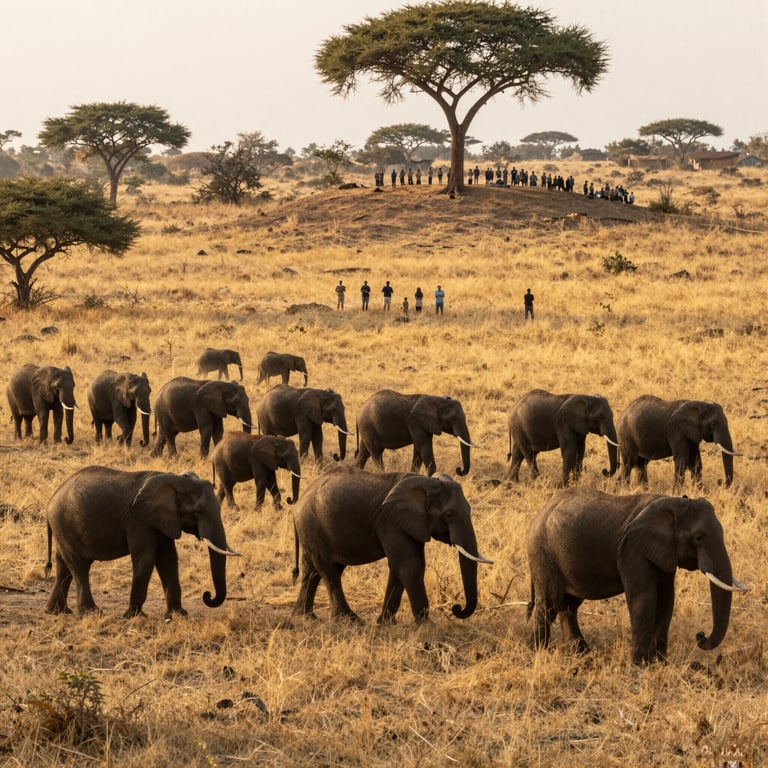 Iniziative Globali per Proteggere gli Elefanti dalla Minaccia dell'Estinzione