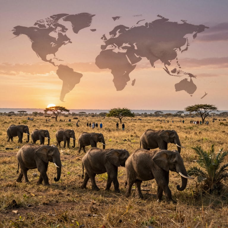 Scopri Iniziative Globali per Aiutare gli Elefanti in Pericolo
