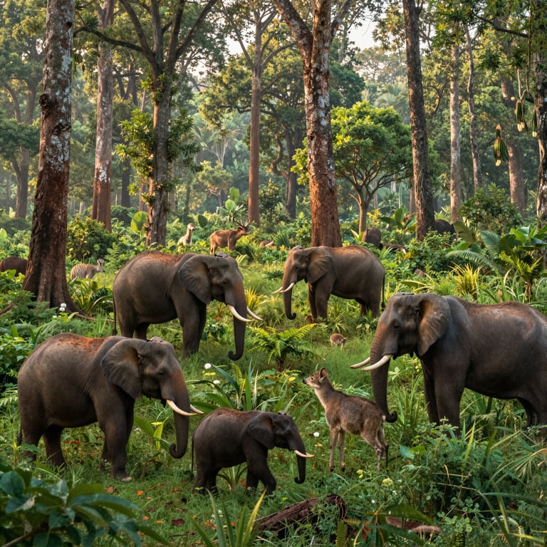 Come Salvare le Foreste Dominate dagli Elefanti dall'Estinzione