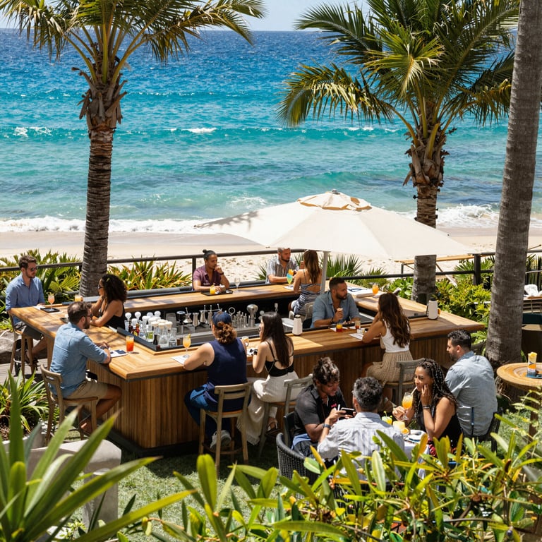 Discover the Best Australian Beach Clubs at 12 Rocks with Coastal Vibes and Cocktails