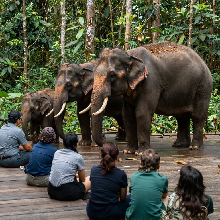 Il Turismo Sostenibile a Favore della Conservazione degli Elefanti Asiatici