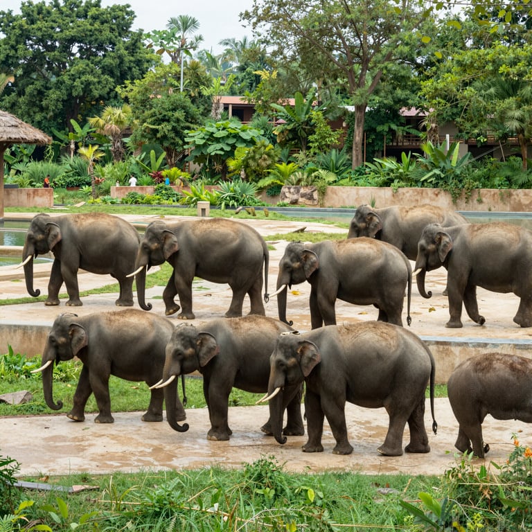 Libertà essenziale: come garantire habitat appropriati agli elefanti in cattività
