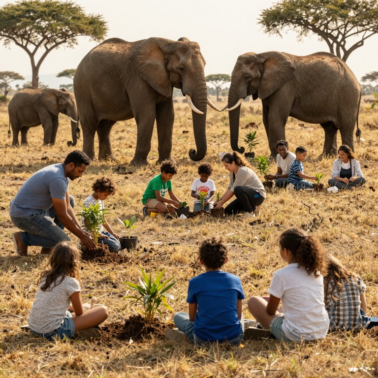Come Aiutare gli Elefanti nella Tua Comunità con Azioni Quotidiane Efficaci