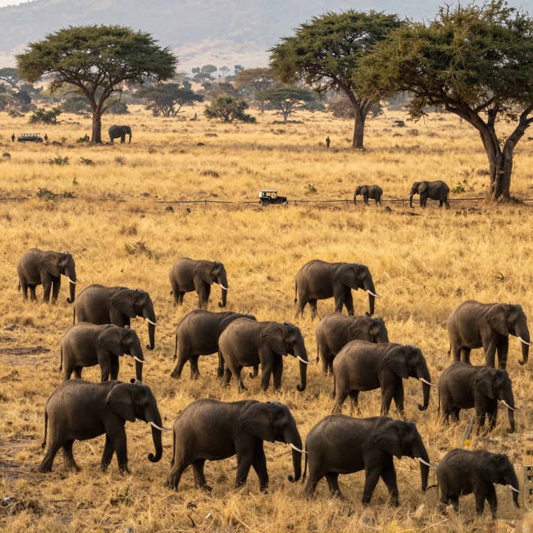 Strategie Efficaci per Tutelare l'Habitat Naturale degli Elefanti nel Mondo