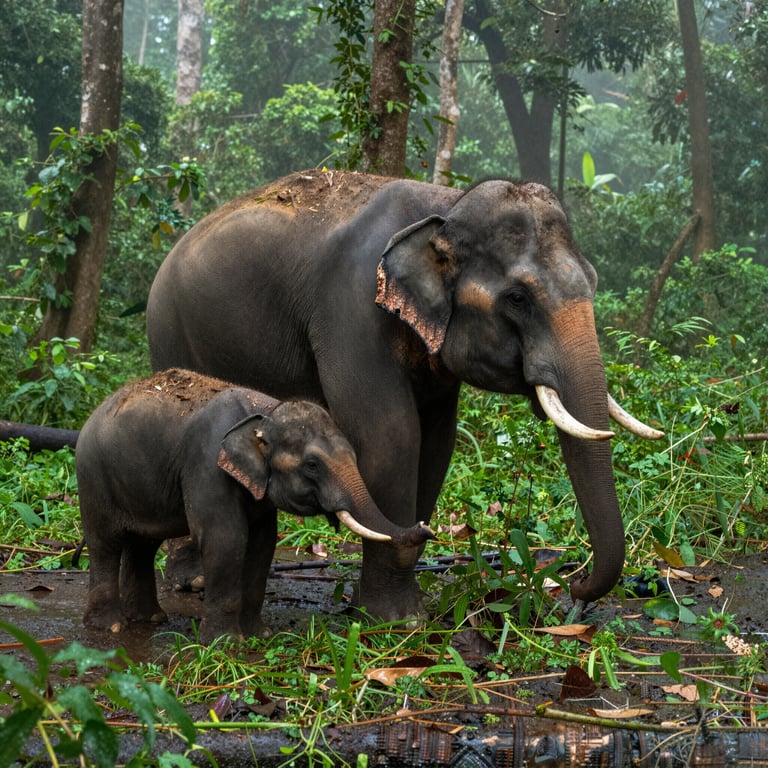 Protegiamo gli Elefanti di Foresta Rari del Vietnam: Iniziative per la Loro Sopravvivenza