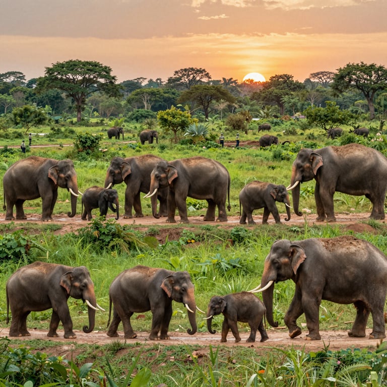 Iniziative Globali per Proteggere gli Ultimi Elefanti Asiatici