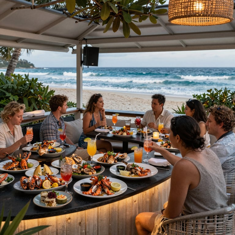 12 Rocks Beach Bar: Australia's Premier Coastal Club for Seafood and Cocktails