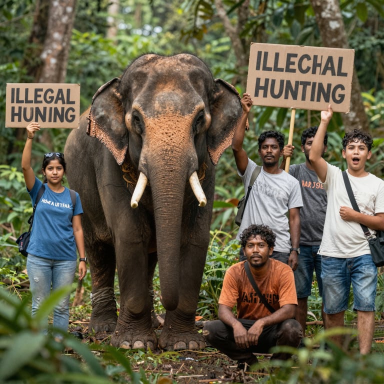Campagne Globali per Salvare Elefanti in Pericolo dalla Caccia Illegale