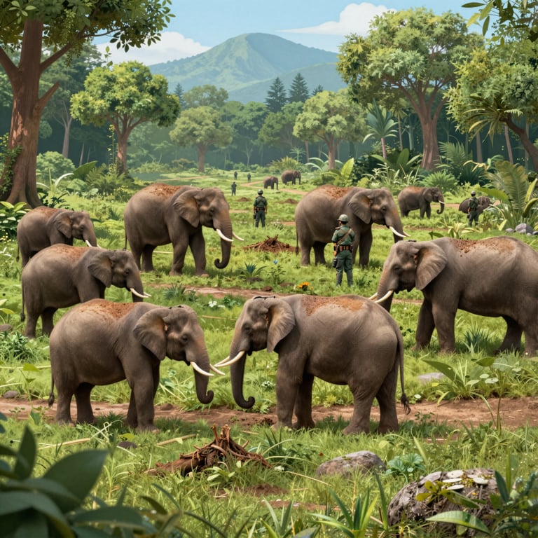 Strategie Efficaci per Salvare gli Elefanti dalla Distruzione Ambientale