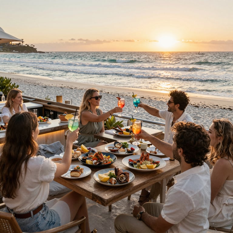 Discover 12 Rocks Beach Bar: Australia's Top Beach Club for Cocktails and Seafood Delights