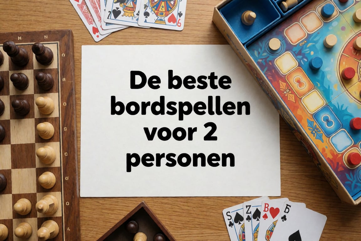 De beste bordspellen voor 2 personen