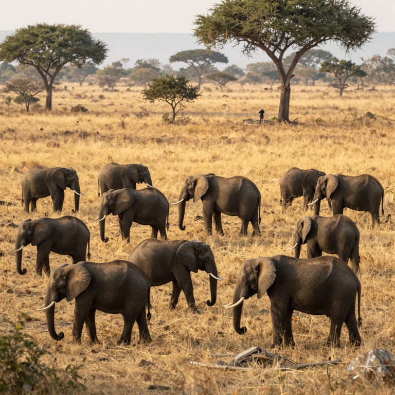 Osservare gli elefanti in modo etico senza interferire con la loro vita selvatica