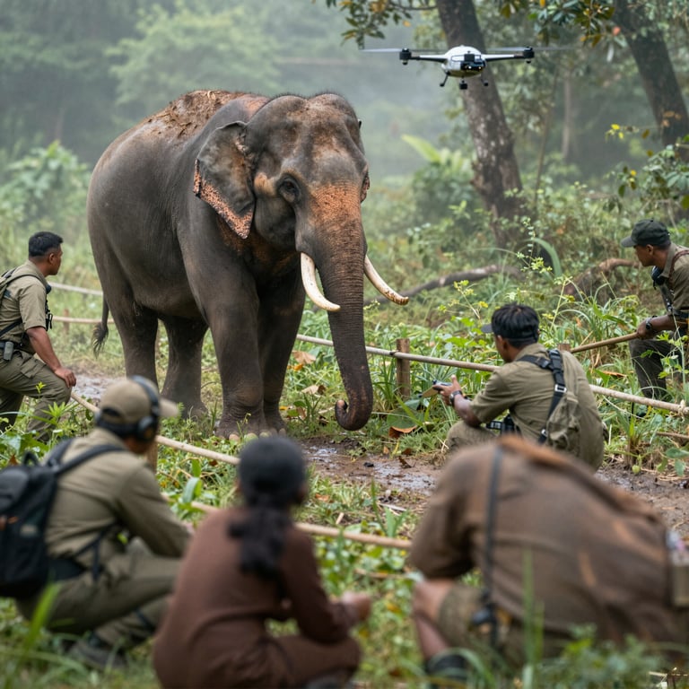 Azioni Urgenti contro la Minaccia alla Sopravvivenza degli Elefanti